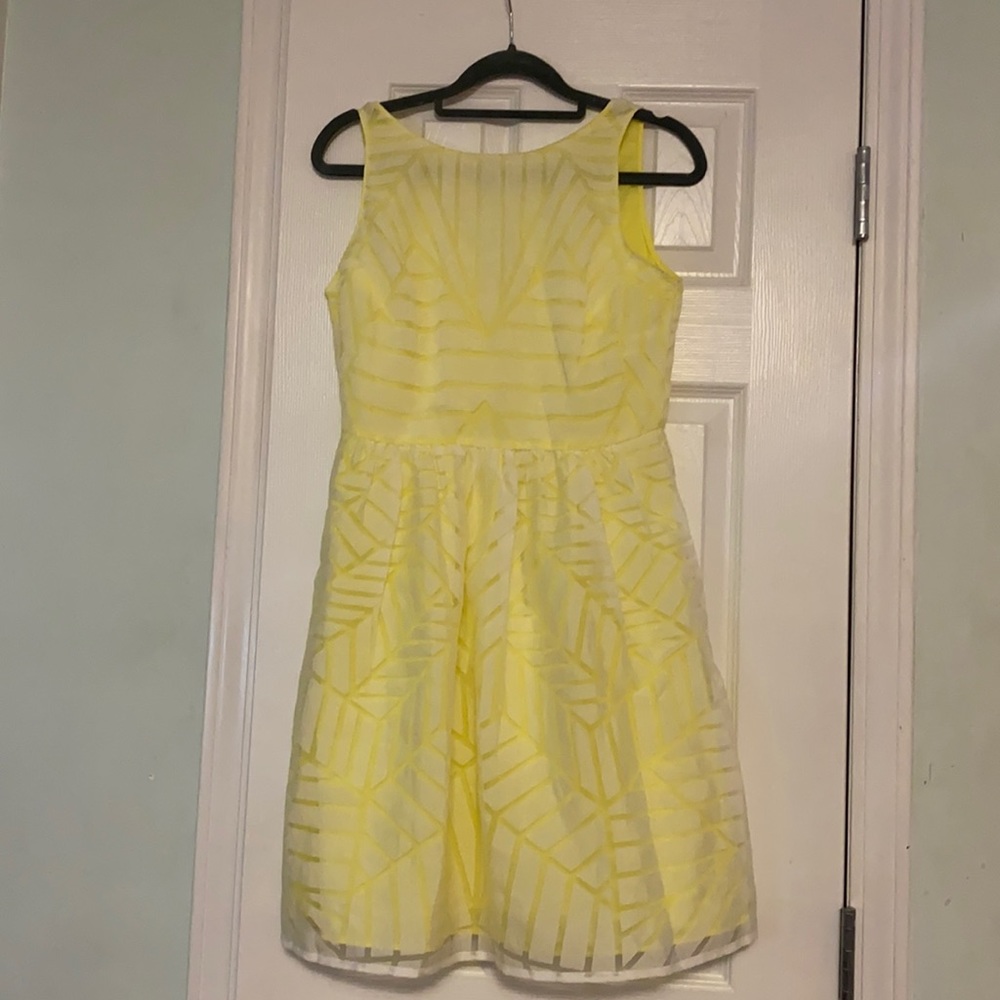 Bright Yellow Promod Dress
